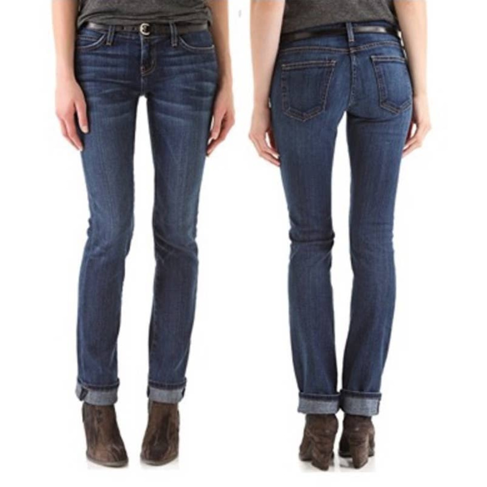 Current/Elliot Straight Leg Rambler Jeans Medium Wash Size 25 / 0